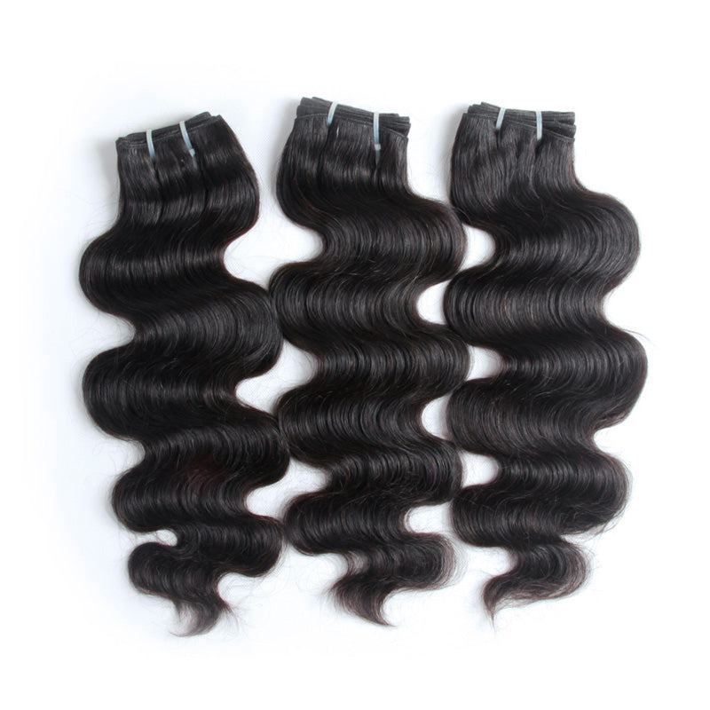 Virgin Black Body Wave Weft Extension