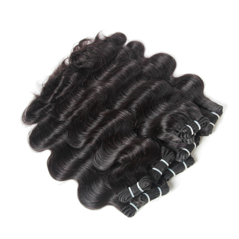 Raw Black Body Wave Weft Extension