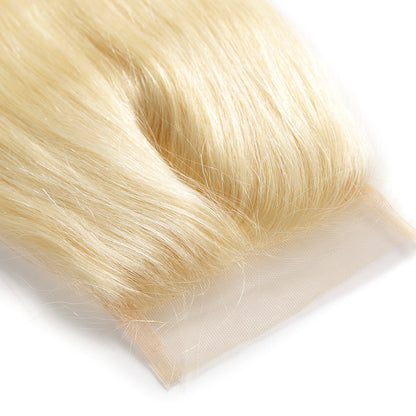 Raw Straight Blonde HD Closure