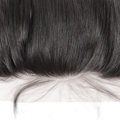 Raw Black Straight Frontal