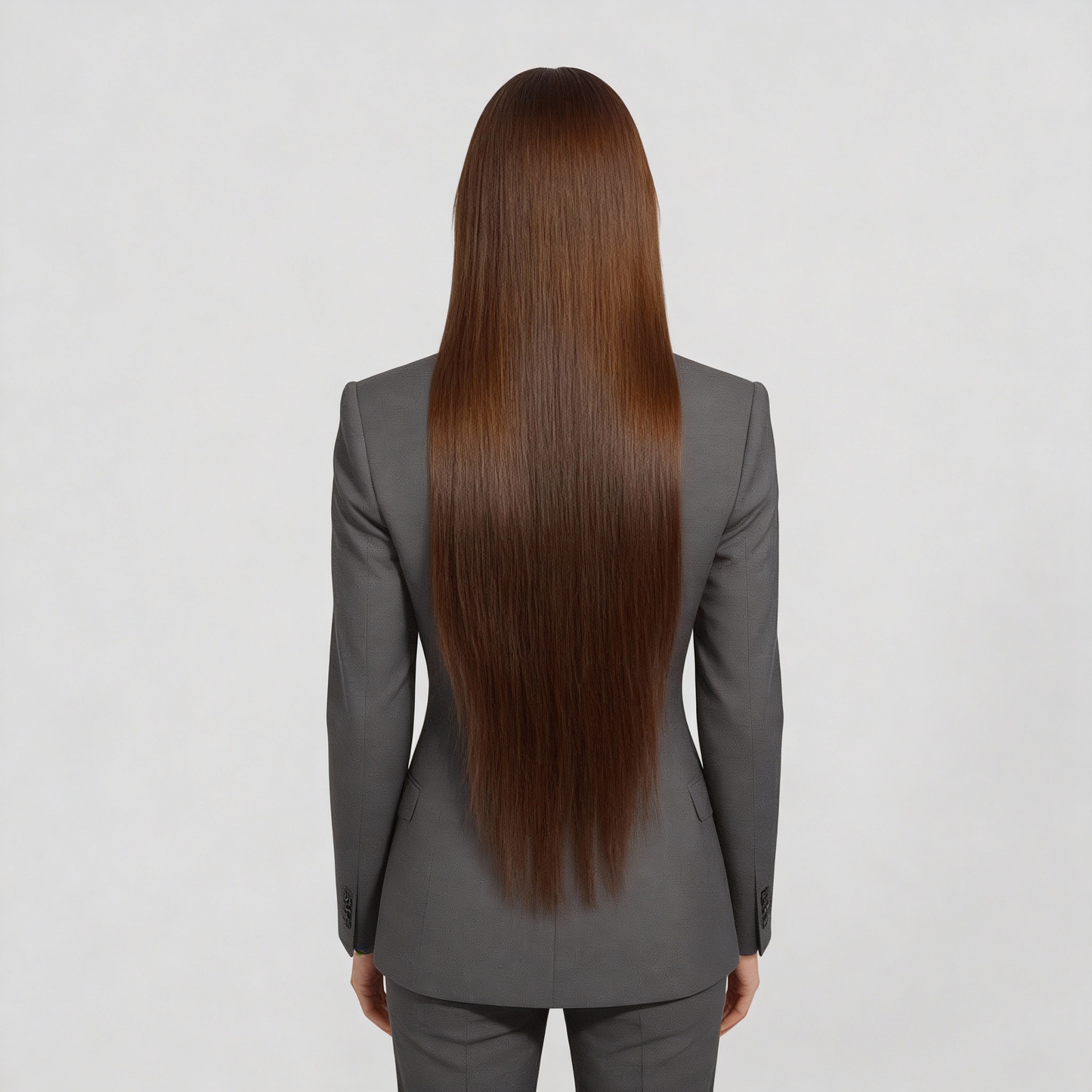 Raw Dark Brown Clip In Extensions