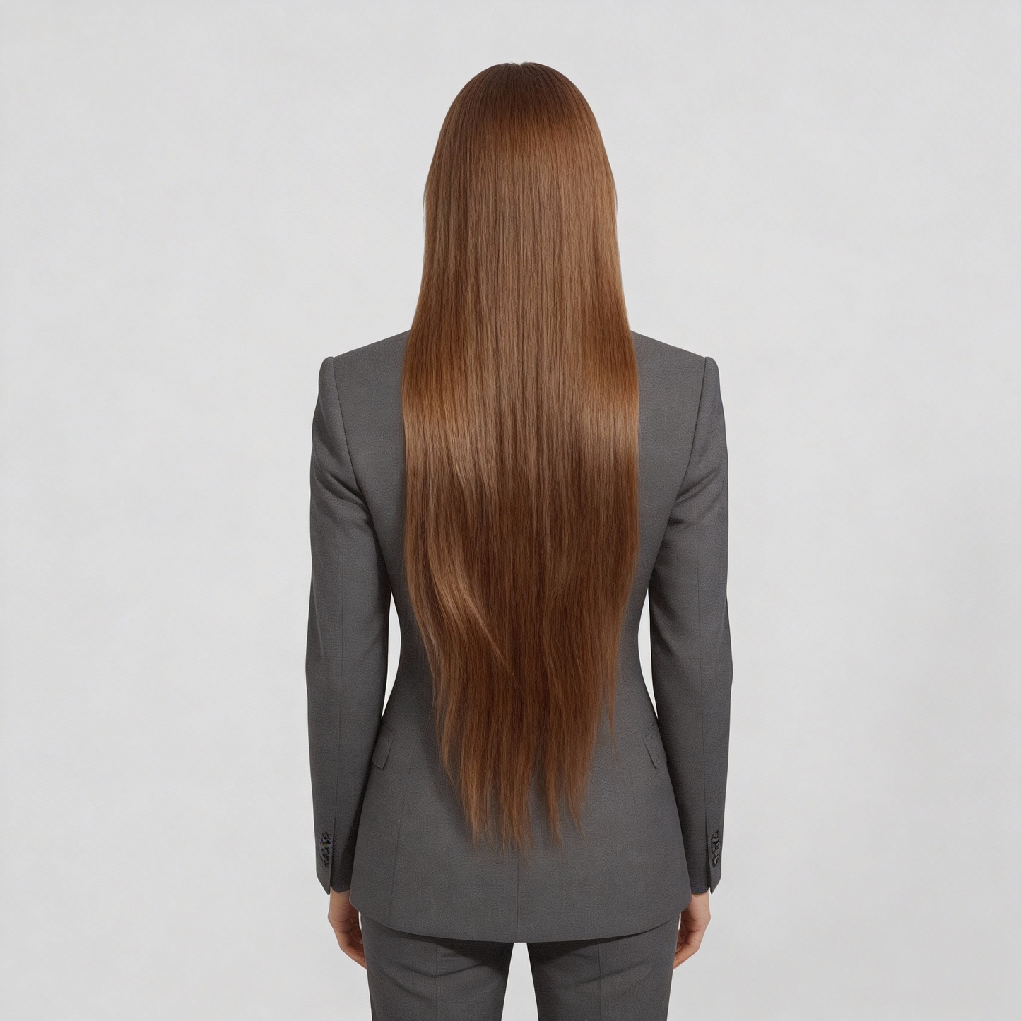Virgin Light Brown Clip In Extensions