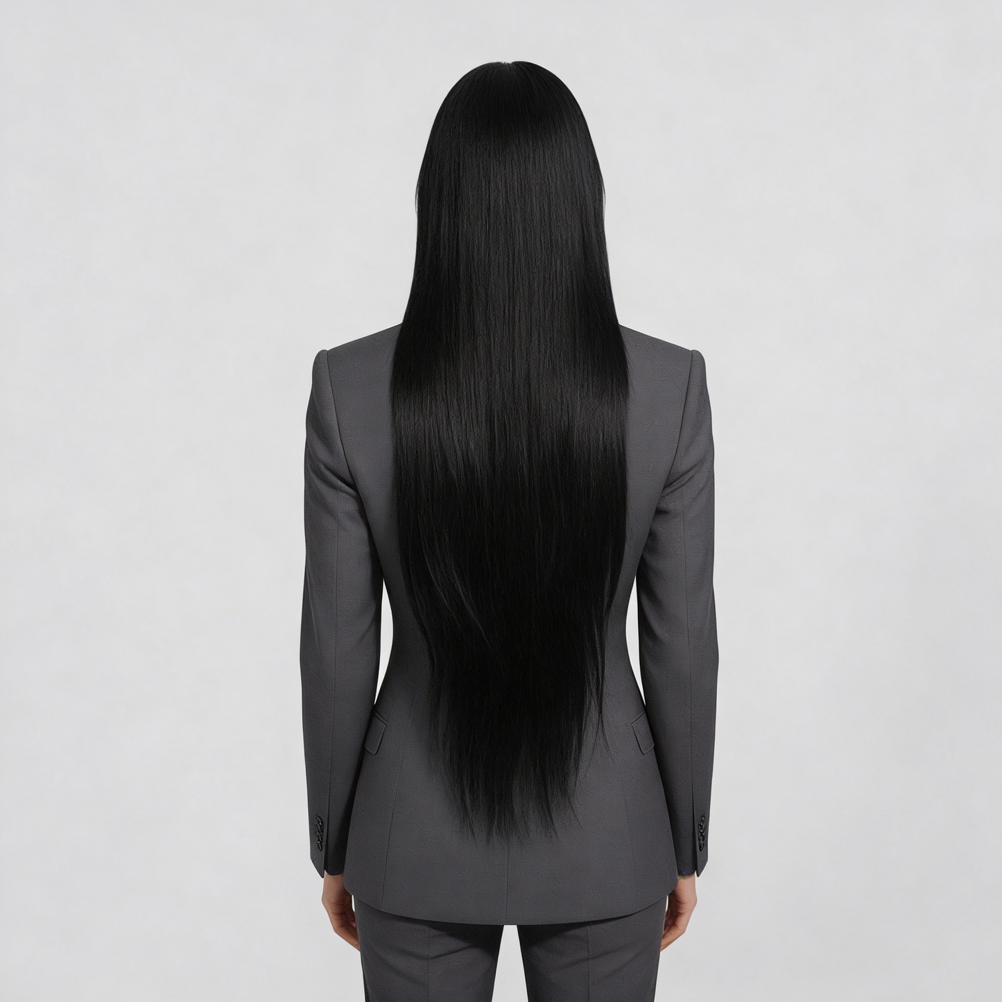 Raw Black Straight Closure