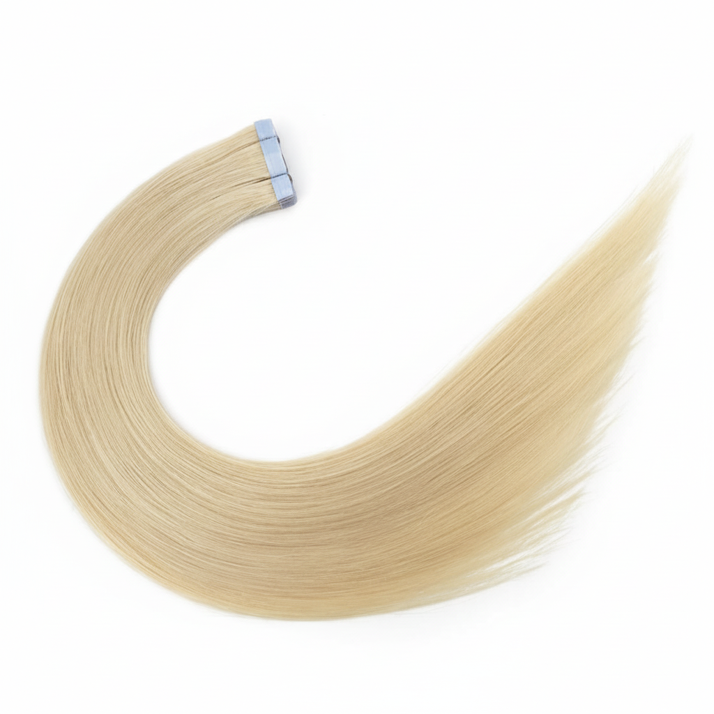 Raw Lighter Colour Tape In Extensions