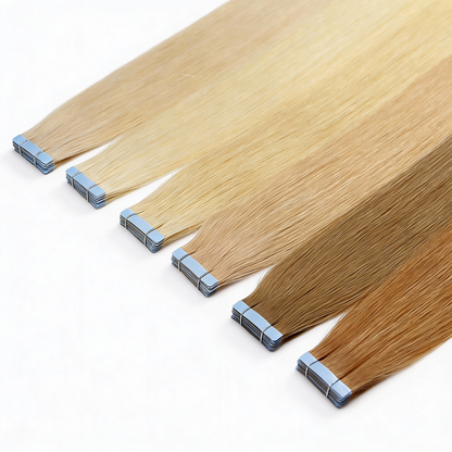 Raw Lighter Colour Tape In Extensions